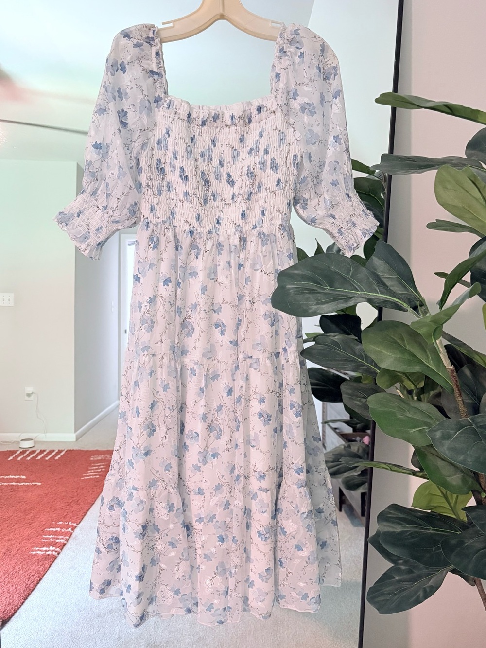 Baltic Born Fabian Jacquard Midi Dress